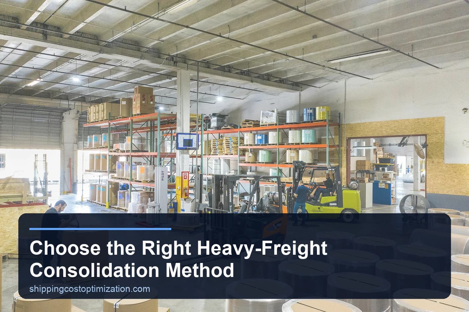 Choose the Right Heavy-Freight Consolidation Method — Consolidation & pool distribution for heavy flows