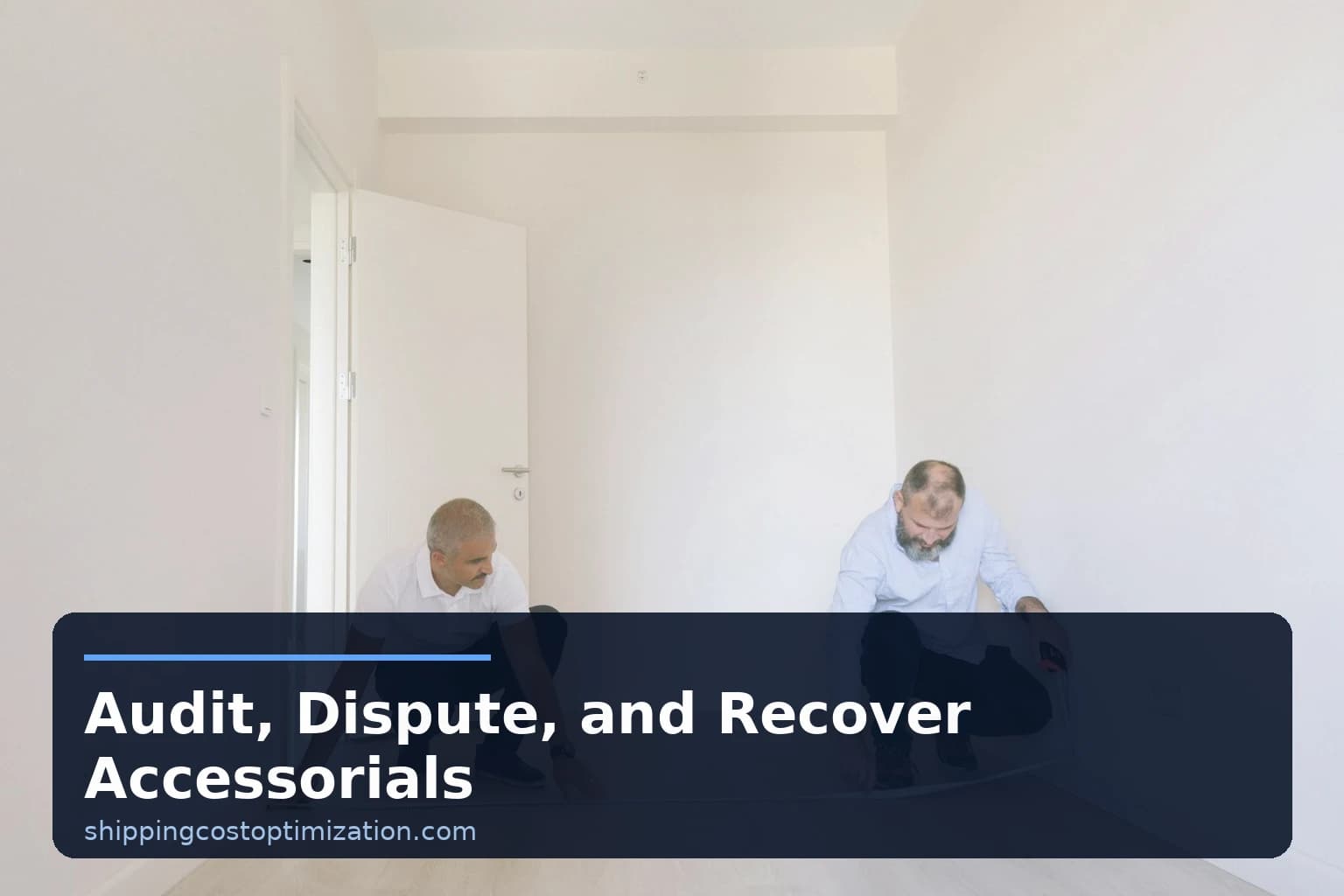 Audit, Dispute, and Recover Accessorials — Accessorial dispute & recovery playbook